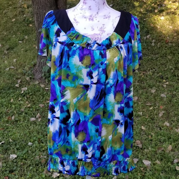 Cato Tops - Colorful Cato Blouse